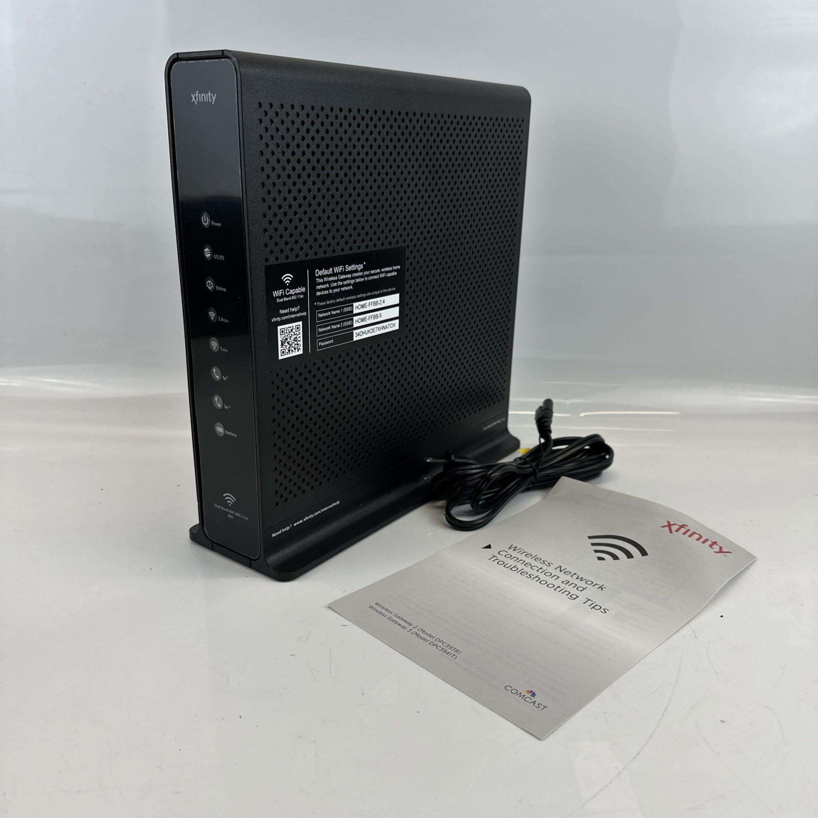 Xfinity Xb3 Dual-Band Wi-fi 802.11ac Cable Modem DPC3941T