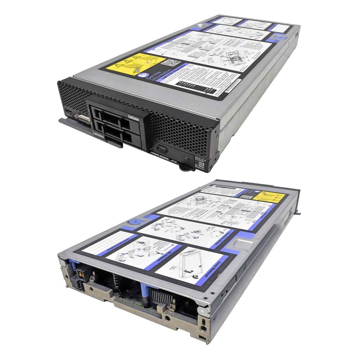 Lenovo ThinkSystem SN550 Blade 7X16 01KP356 +Heatsink +Caddys