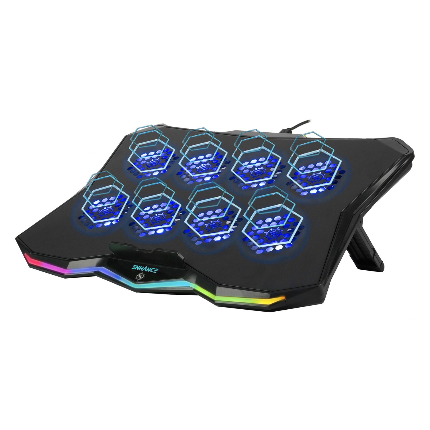 Infiltrate 3 RGB Gaming Laptop Cooler 8 Fans 13"–17.3" Laptops