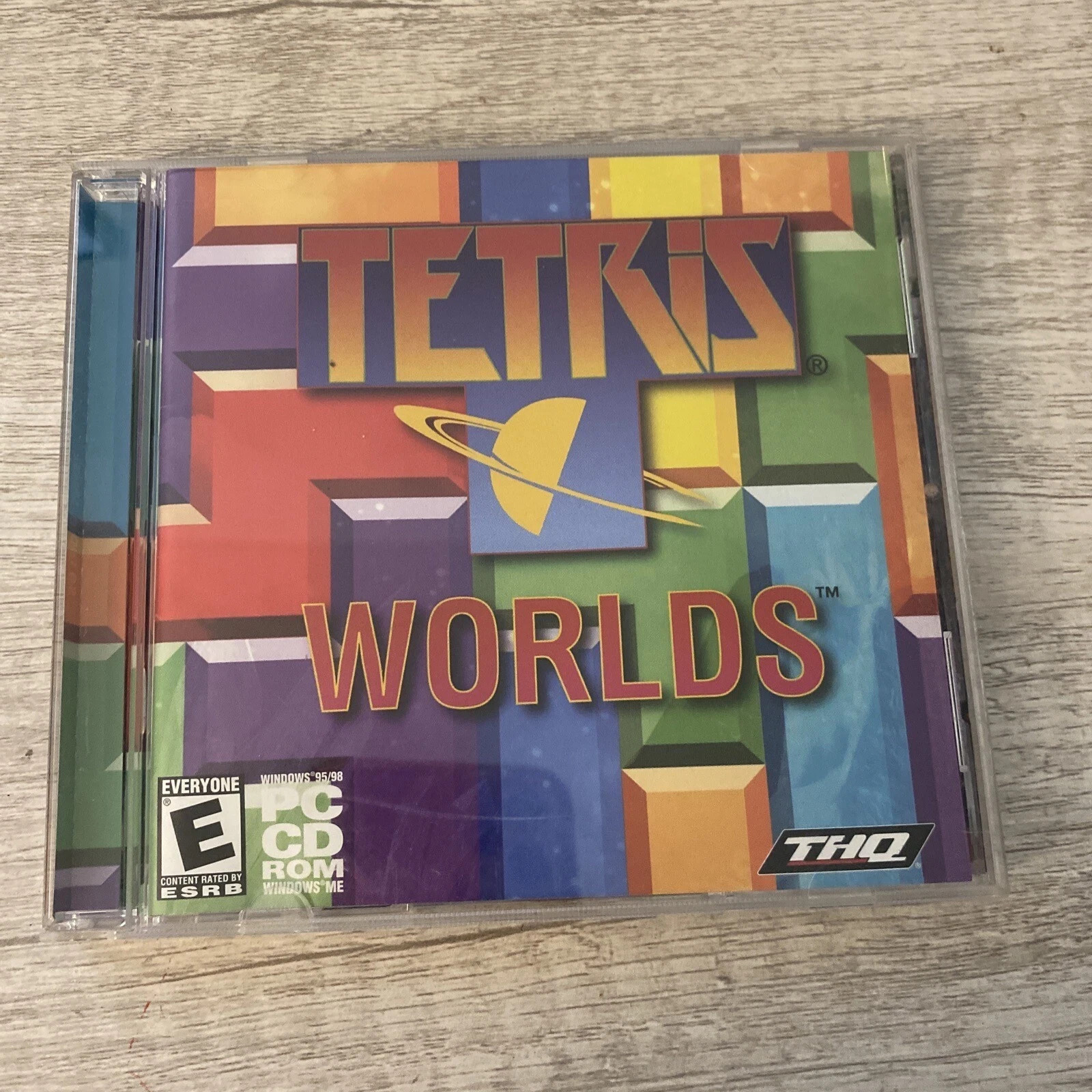 Vintage Tetris Worlds PC CD-ROM Computer Game 2002 Complete