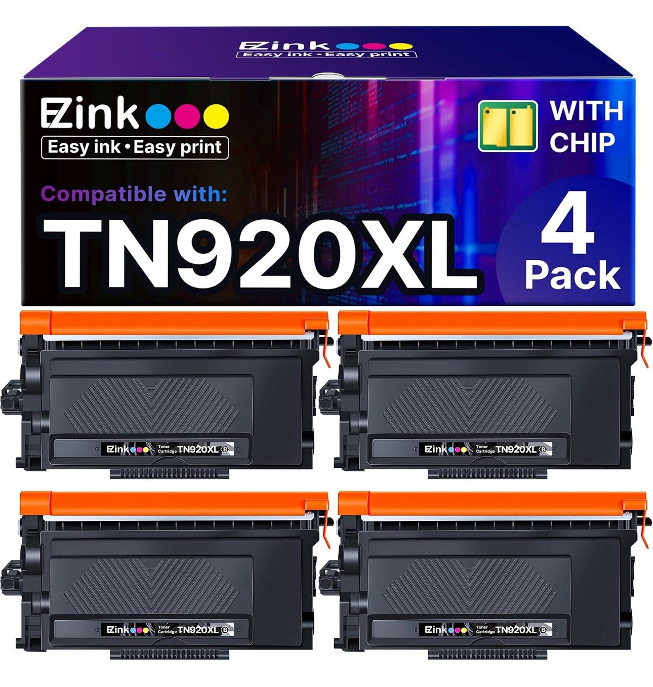 TN920XL Toner 4pack
