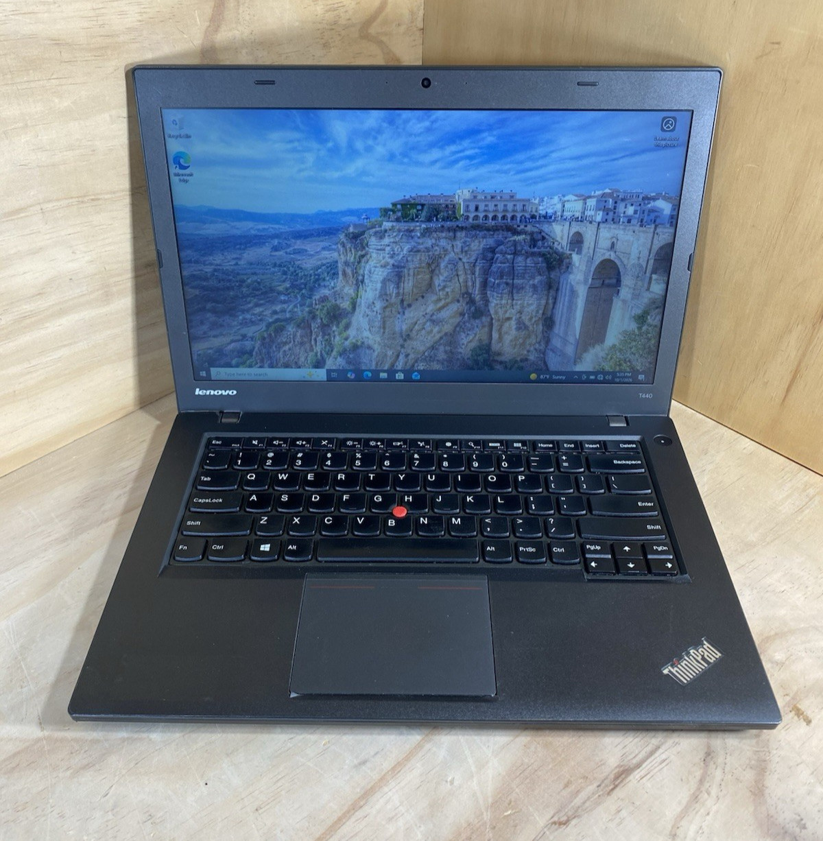 Lenovo ThinkPad T440p 14" i5-4300M@2.5GHz/8GB/1TB HDD/Win10Pro/BATT 76%
