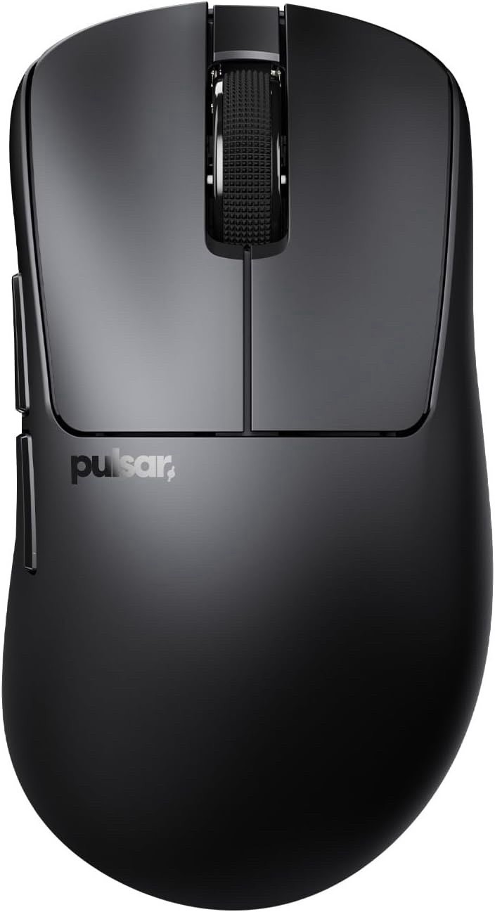 Pulsar Xlite Crazylight Mini Wireless Gaming Mouse Jet Black 41g XS-1 32K 8K 