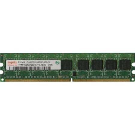 512MB Hynix DDR2-667 PC2-5300E non-Reg ECC RAM HYMP564U72CP8-Y5 AB-C 384704-051