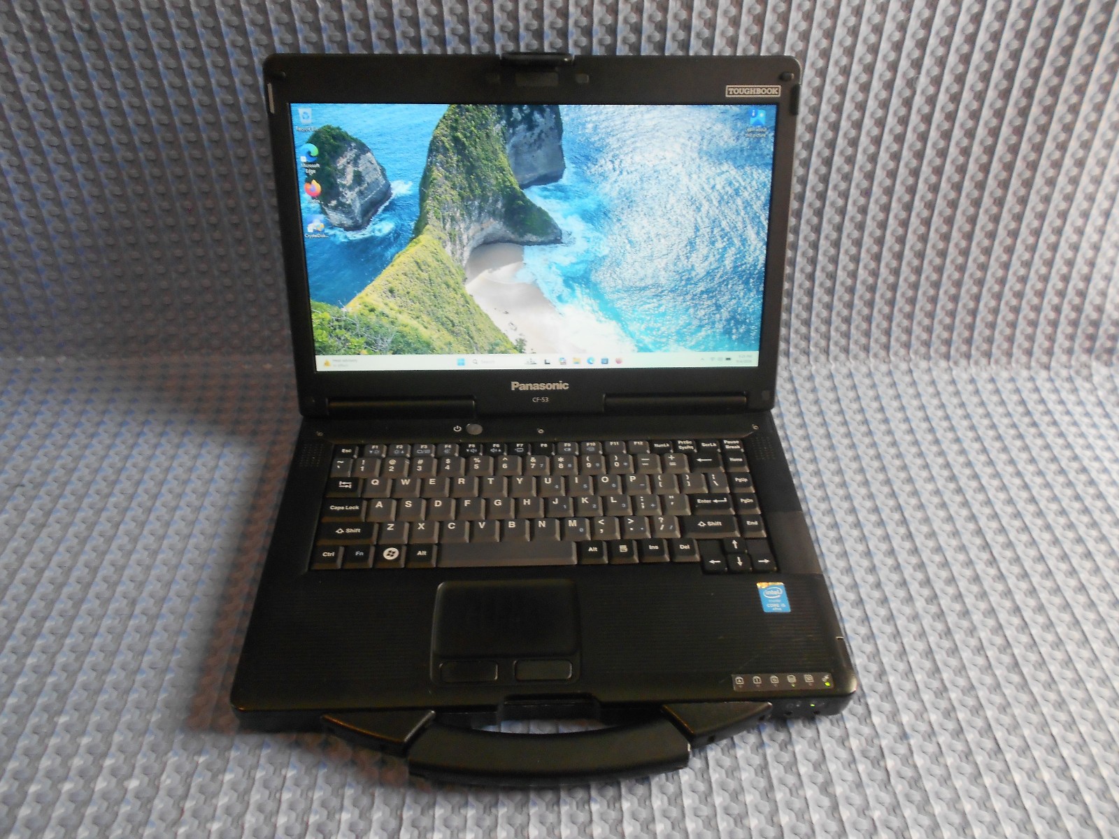 Panasonic CF-53 Tough Book I5  2.00 GHz CPU 8 GB RAM 250 GB SSD Windows 11 Pro