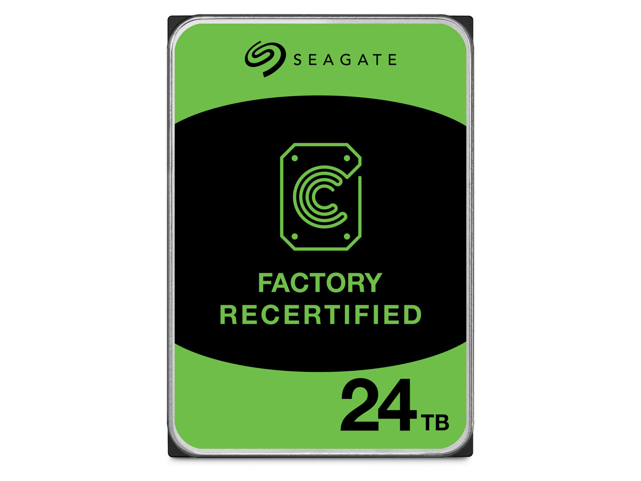 Seagate (Recertified) Exos X 24TB Internal Hard Drive HDD - 3.5 In CMR SATA 6Gb/