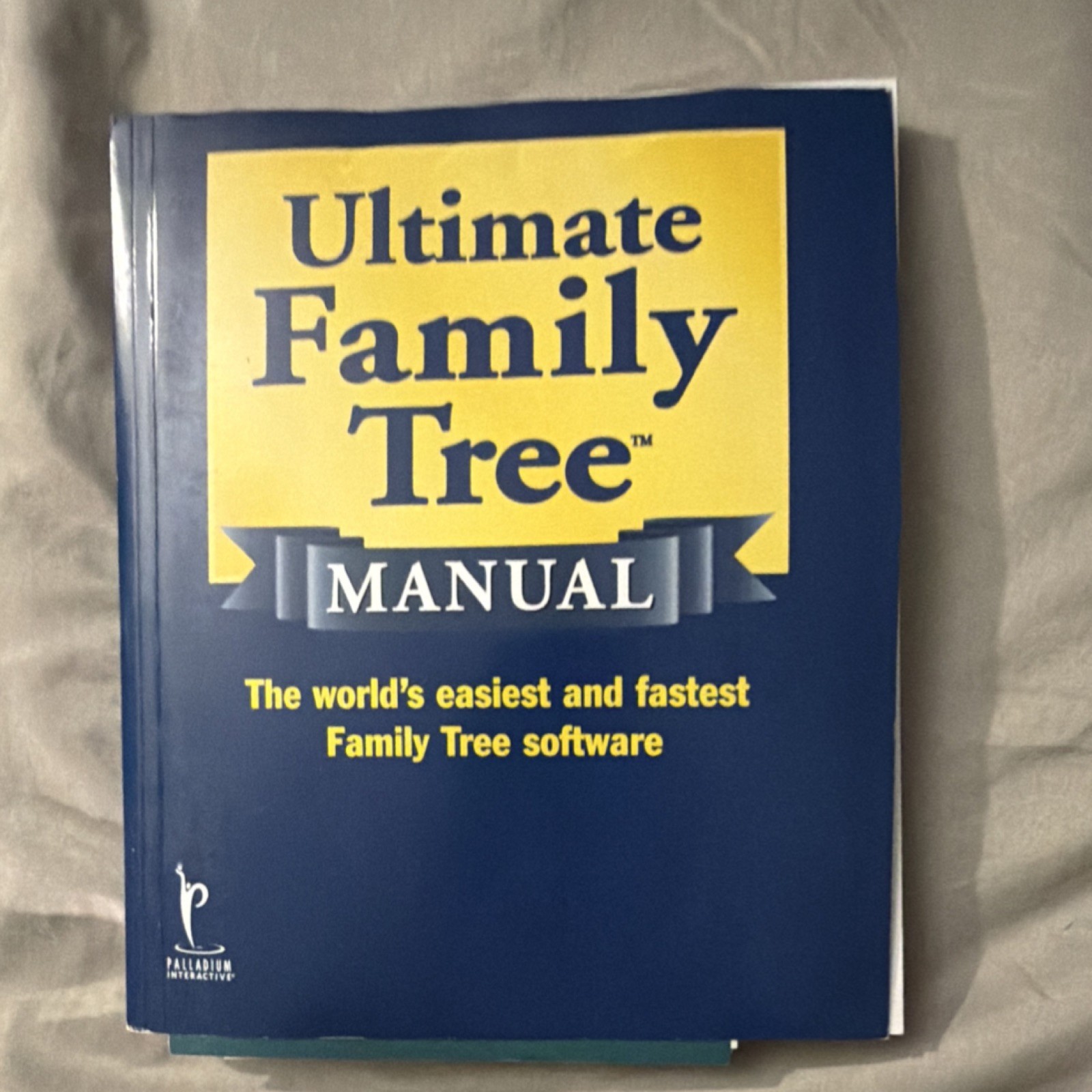 Palladium Interactive Ultimate Family Tree Manual & Brochures, Vintage