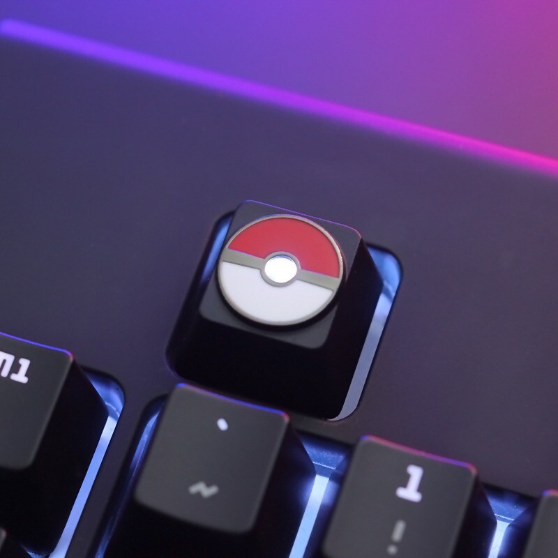 Pokemon theme keycap Pok é Ball Key cap for Cherry MX Mechanical Keyboard