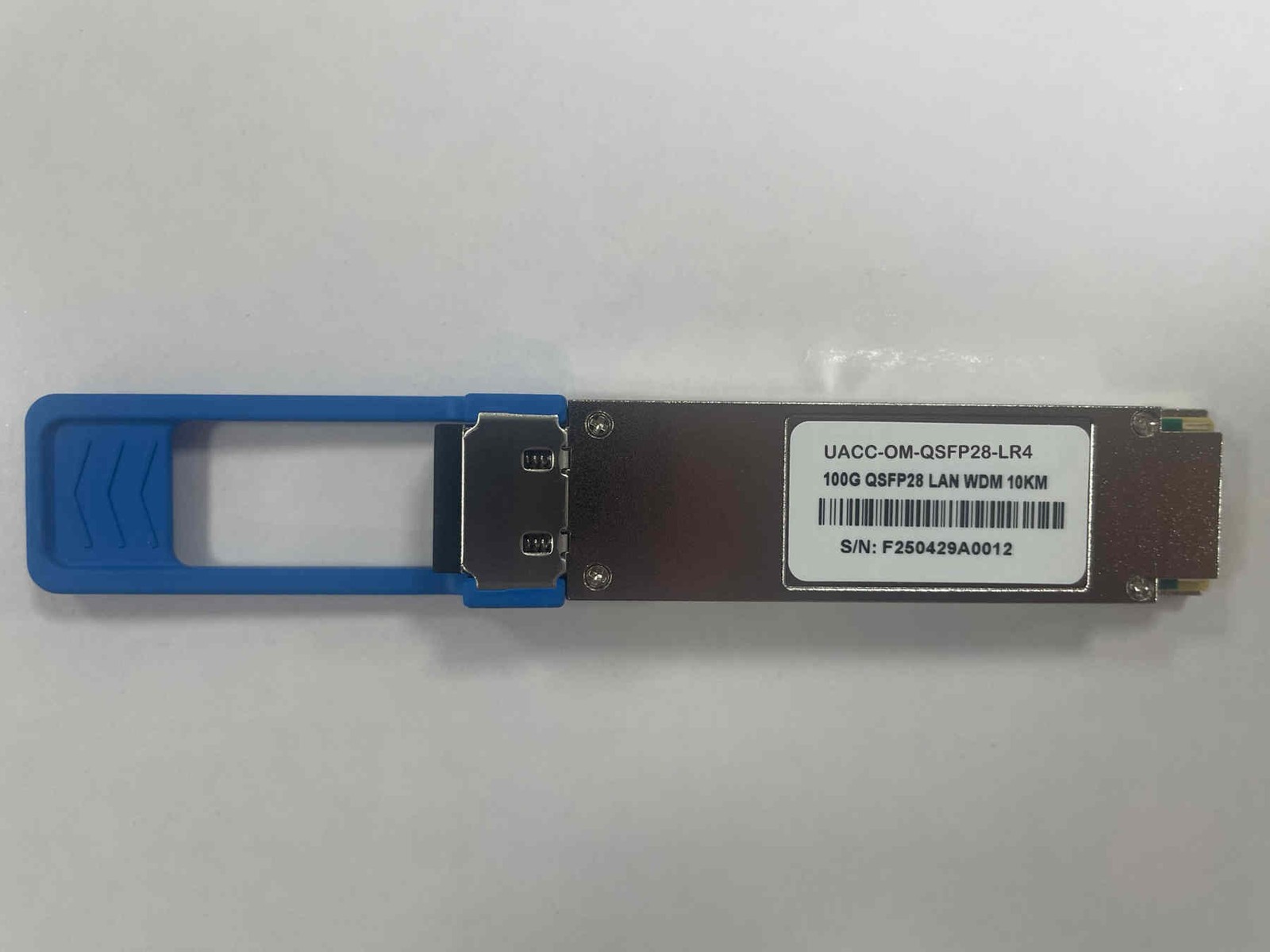 UACC-OM-QSFP28-LR4 for Ubiquiti 100GBASE-LR4 QSFP28 1310nm 10km Transceiver