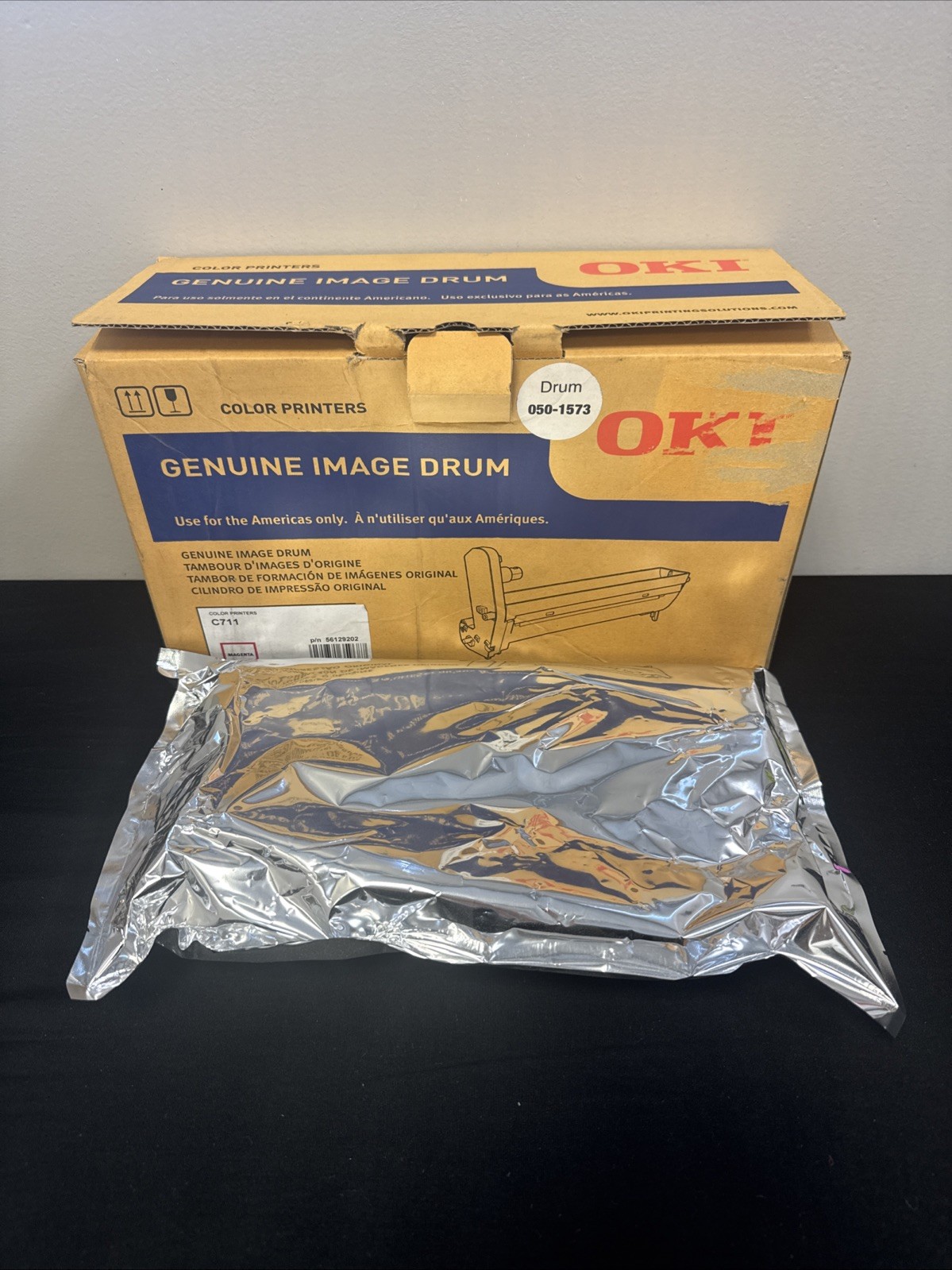 Genuine OKI Okidata 56129202 C711 Magenta Image Drum Cartridge New Factory Seal