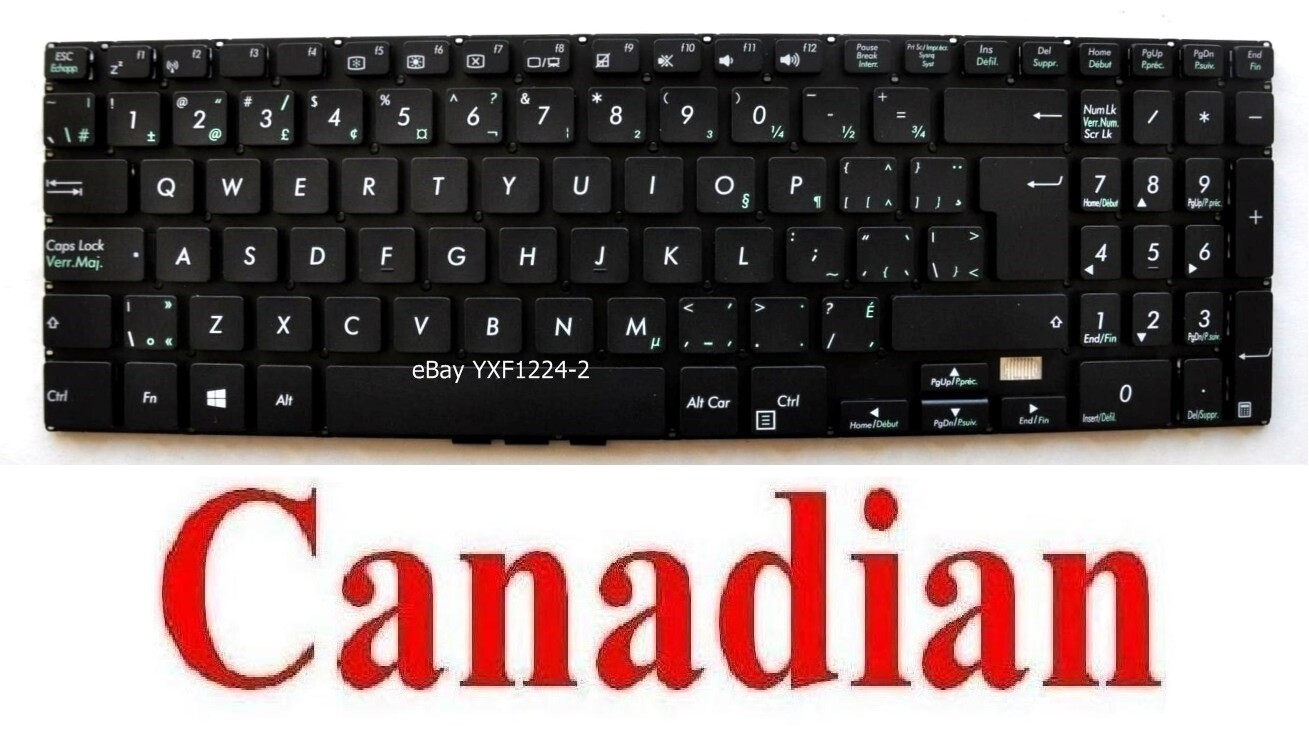 Keyboard for ASUS ASUSPRO PU551 PU551J PU551JH PU551L PU551LA MP-12N36CU-4421W