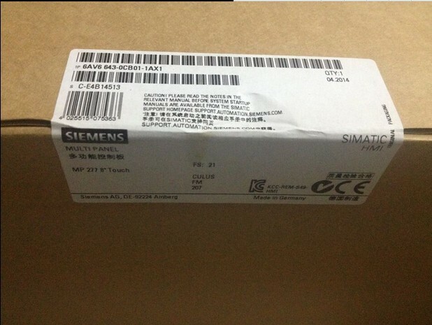 6AV6643-0CB01-1AX1 6AV6 643-0CB01-1AX1 NEW In Box 1PCS Free Expedited Ship