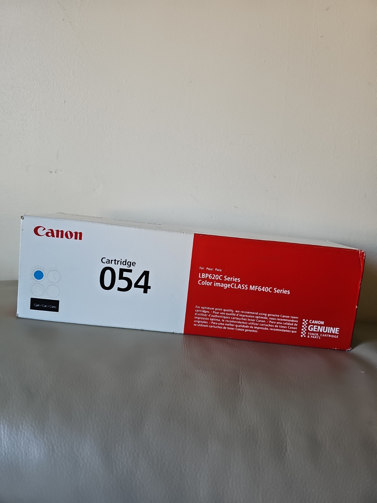 Canon 054 Cyan Blue Toner Cartridge Genuine Original NEW
