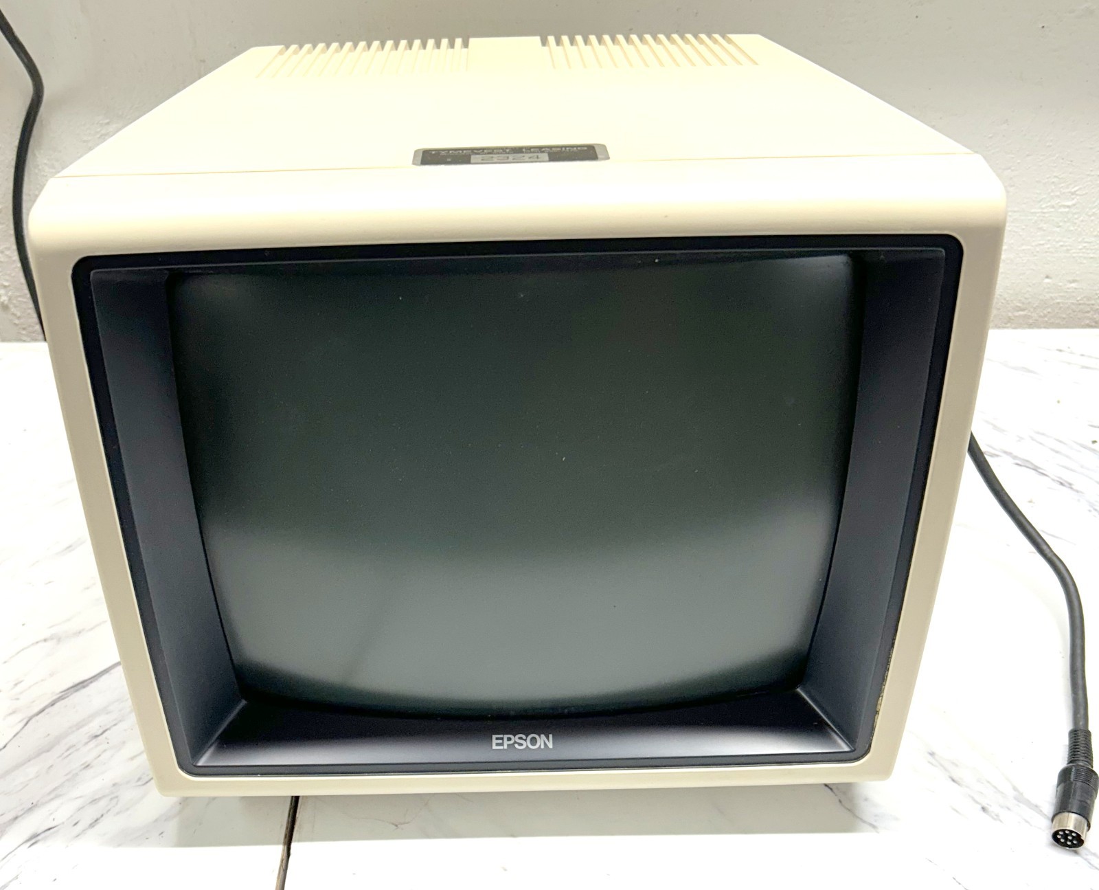 Rare Epson QX-10 Monitor w/Video Cable Very good Condition Works