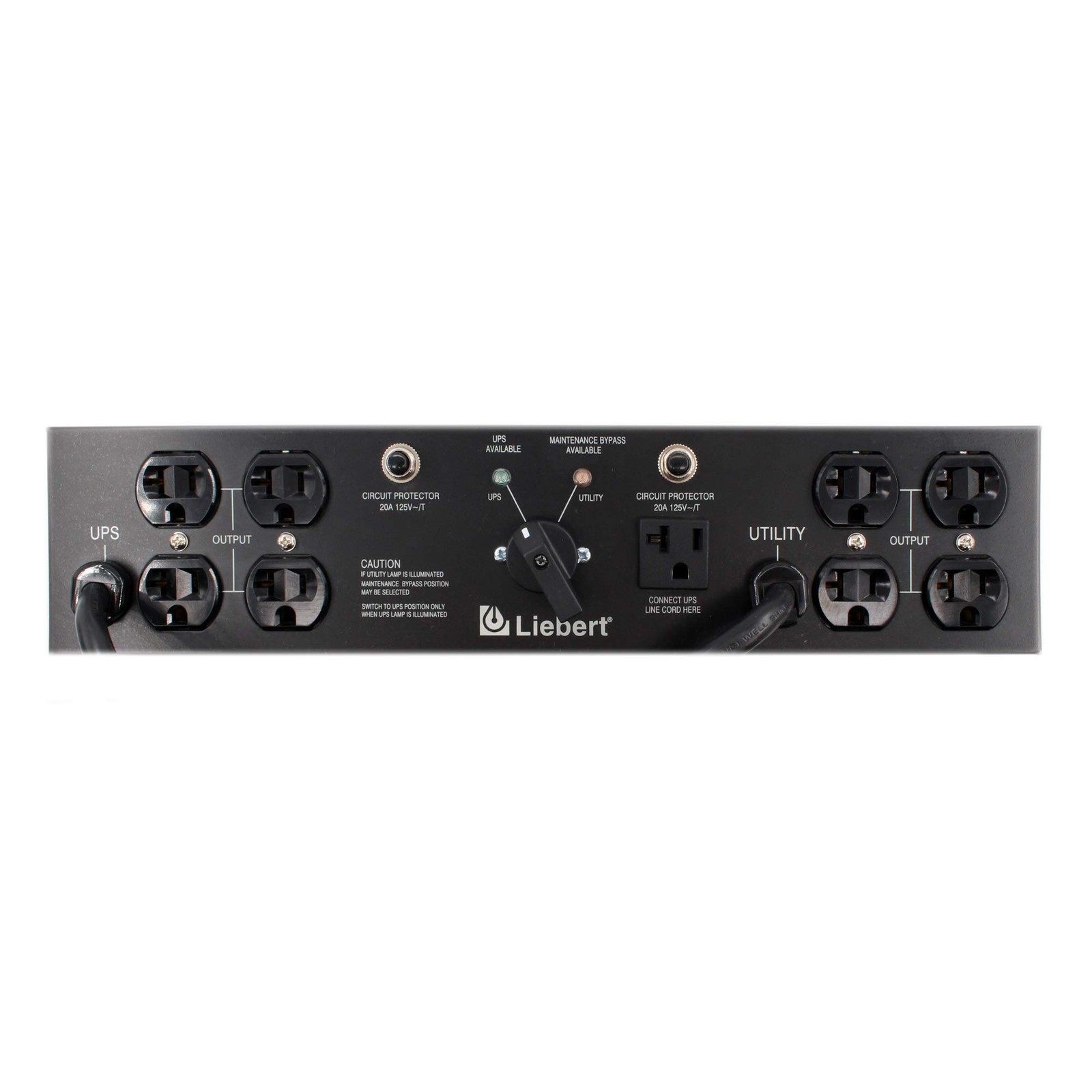 Liebert Micro Pod 3kva PDU 8 X Nema 5-20r 3kva Cabinet Rack-mountable