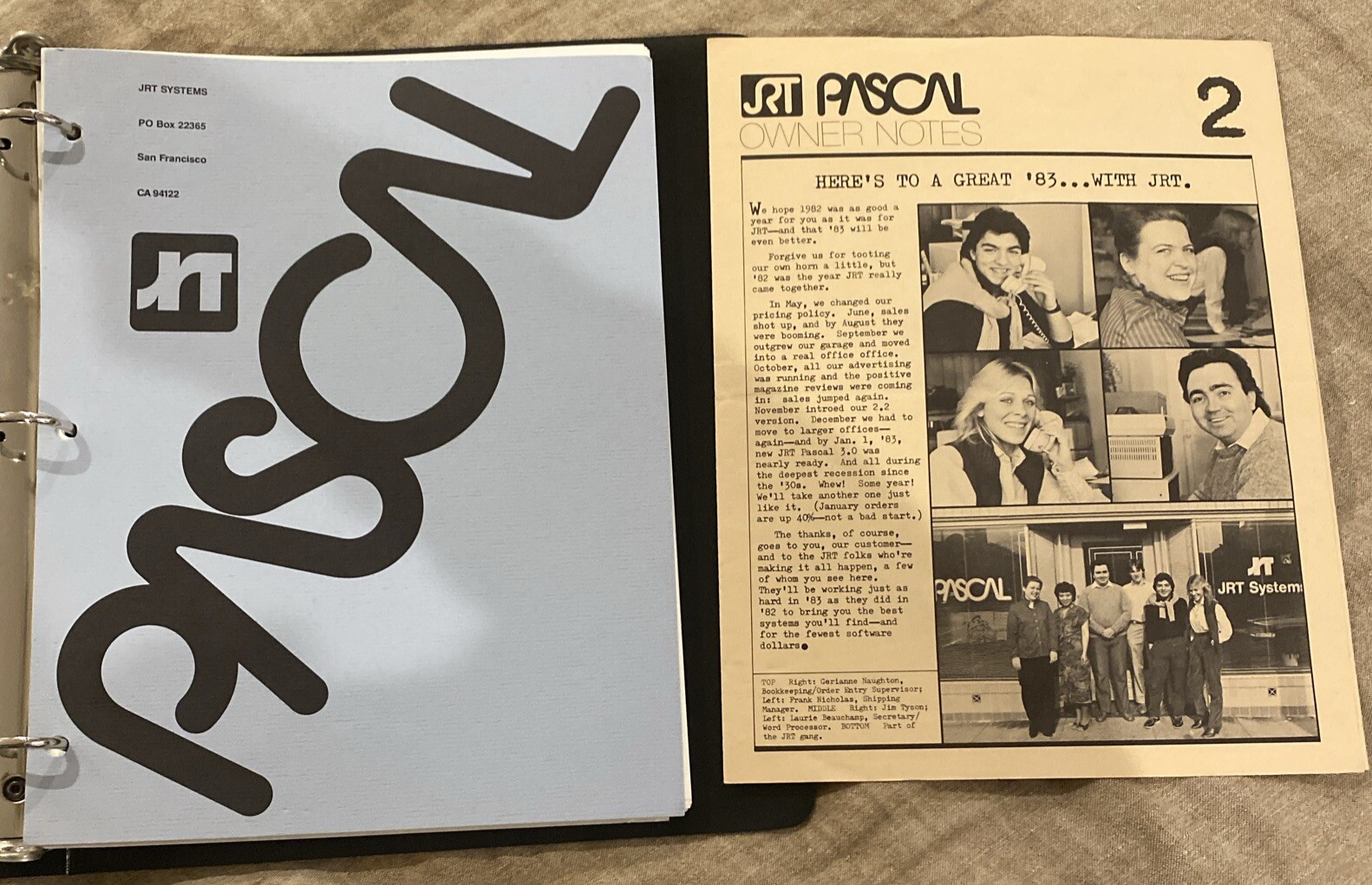 JRT Pascal Users Guide, 1980, Digital Research & Vintage Newsletter 1983