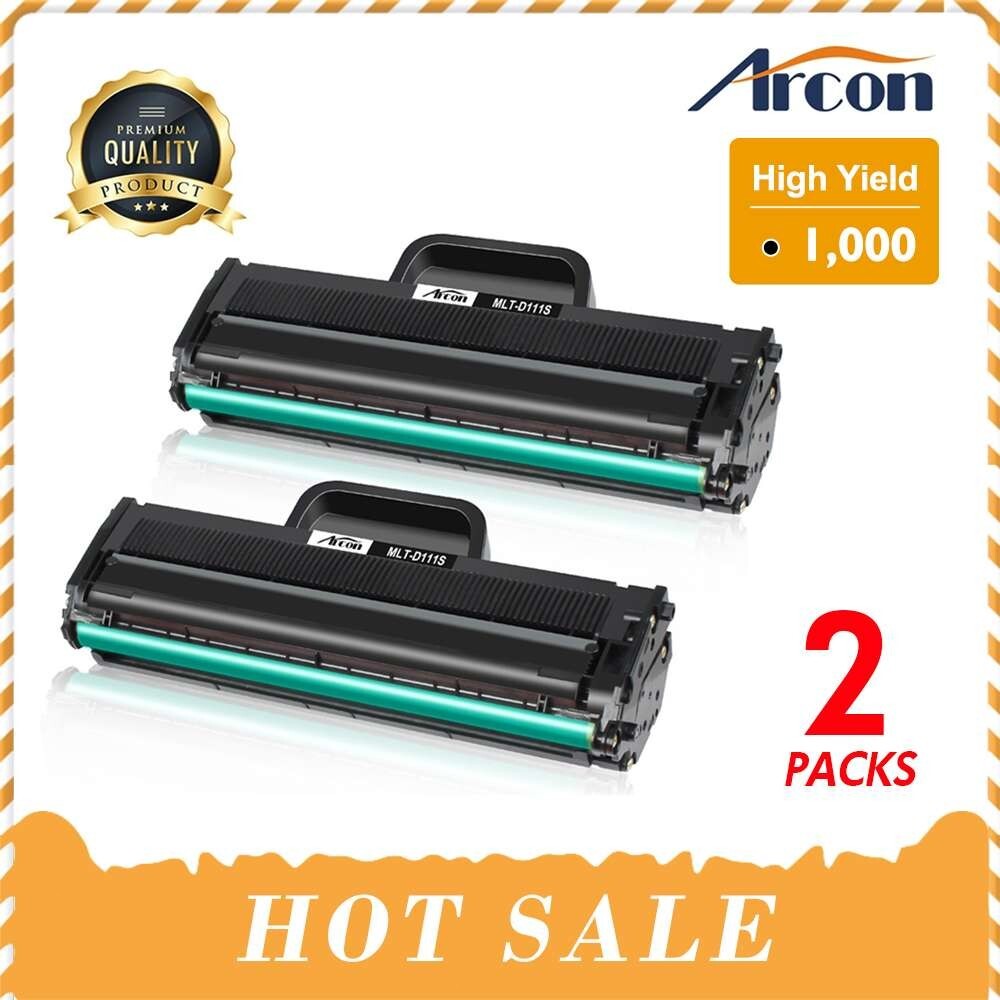 2 x MLT-D111S MLTD111S Toner Cartridge For Samsung 111S Xpress M2020W M2070FW