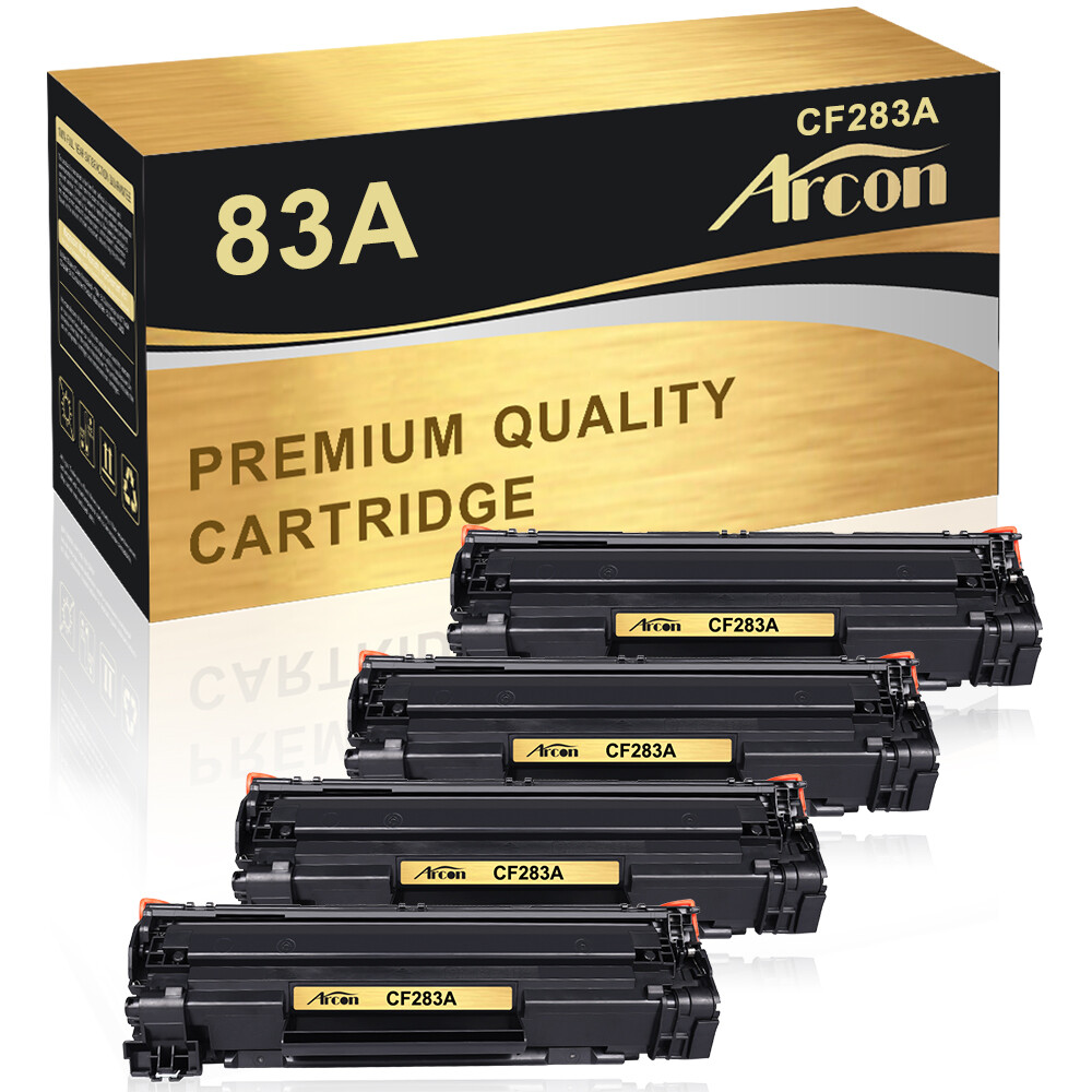 1-10 PK CF283A Toner Cartridge Compatible With HP 83A LaserJet M125nw M201n lot