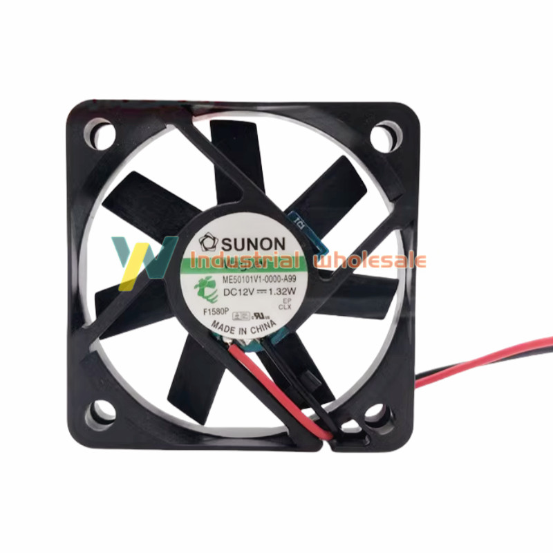1pc new sunon ME50101V1-0000-A99 DC 12V 1.32W 5010 5CM 2-wire Maglev Cooling Fan