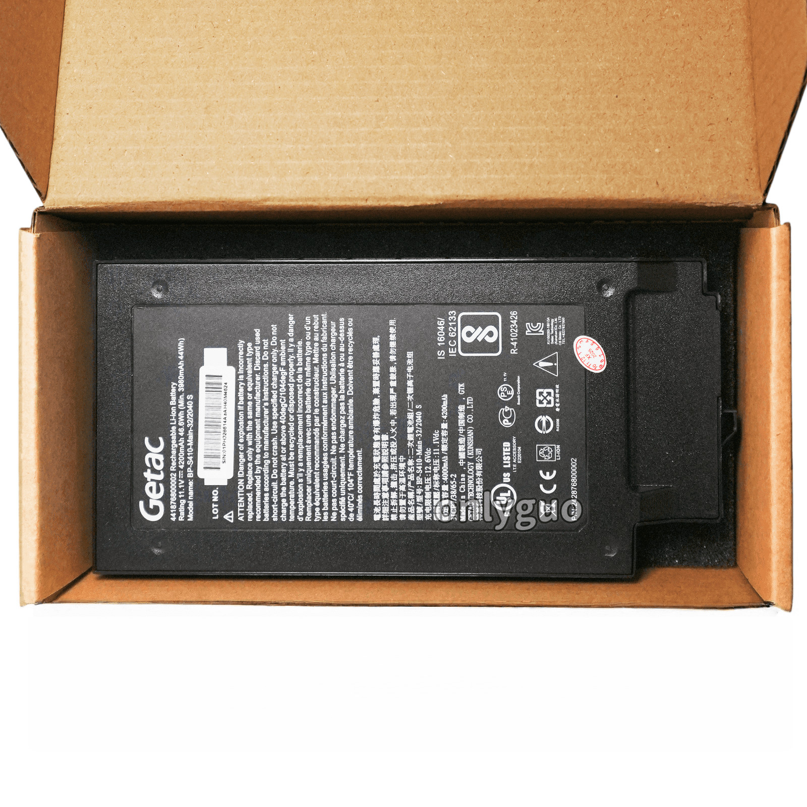 New Genuine 4200mAh 441876800002 BP-S410-MAIN-32/2040 S Battery for GETAC S410