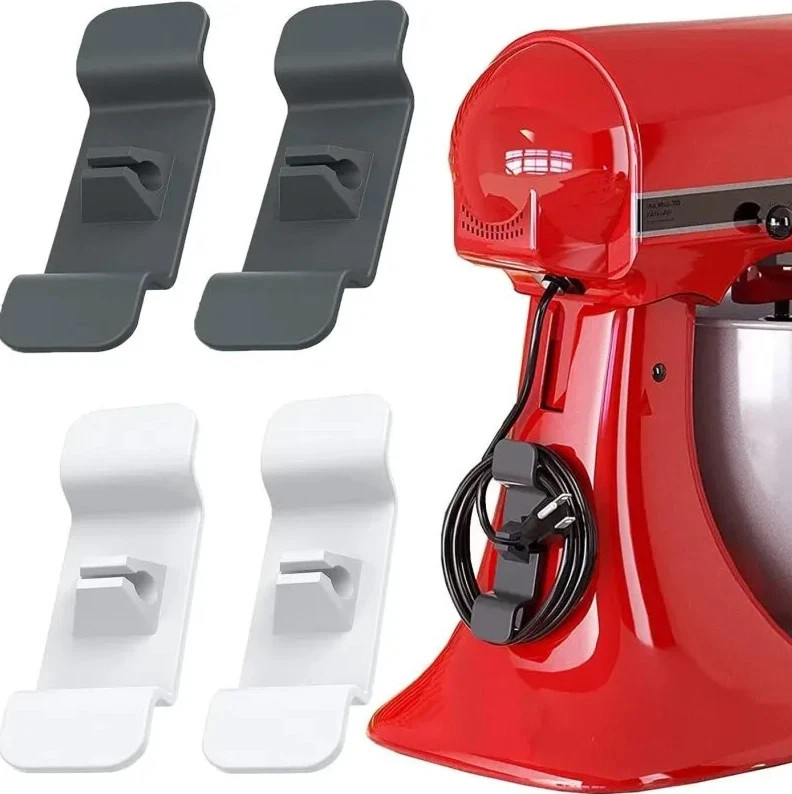 5pcs Cable Winder Organizer Cord Holder Kitchen Appliance Clip