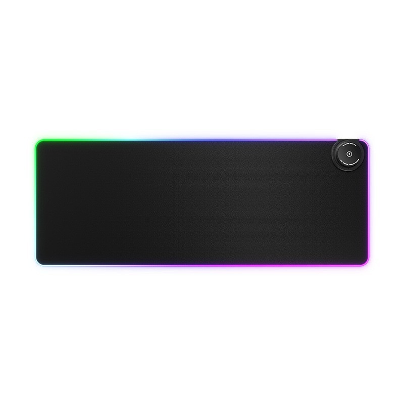 Multifunctional Large RGB Gaming Table Mat 3in1 Charger Office Game Mouse Pad US