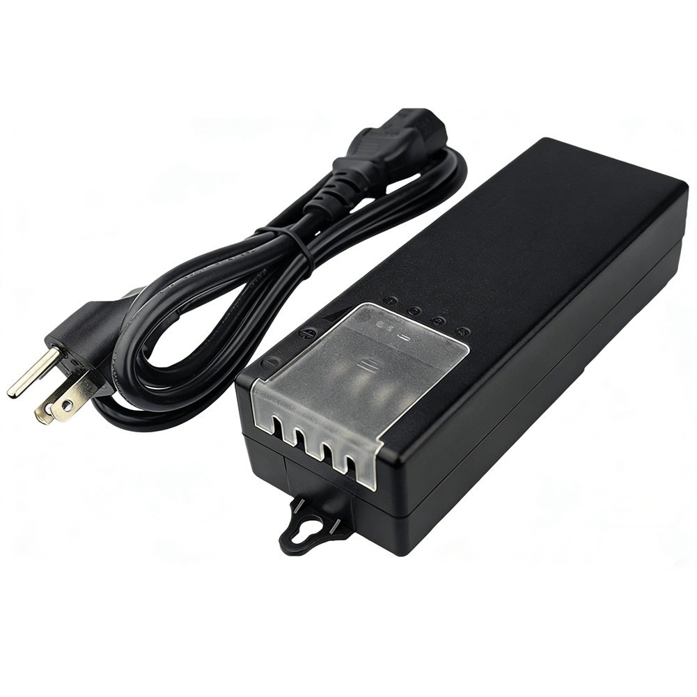 DC 12V 6A 4 CH Power Supply Adapter AC 100~240V, Din-Rail Mounting, UL Certified