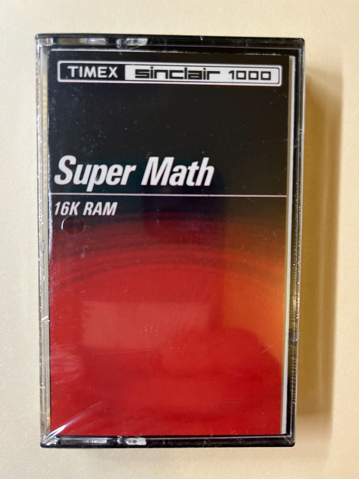 SUPER MATH - TIMEX TS1000 / ZX81 - Original Shrink-wrap