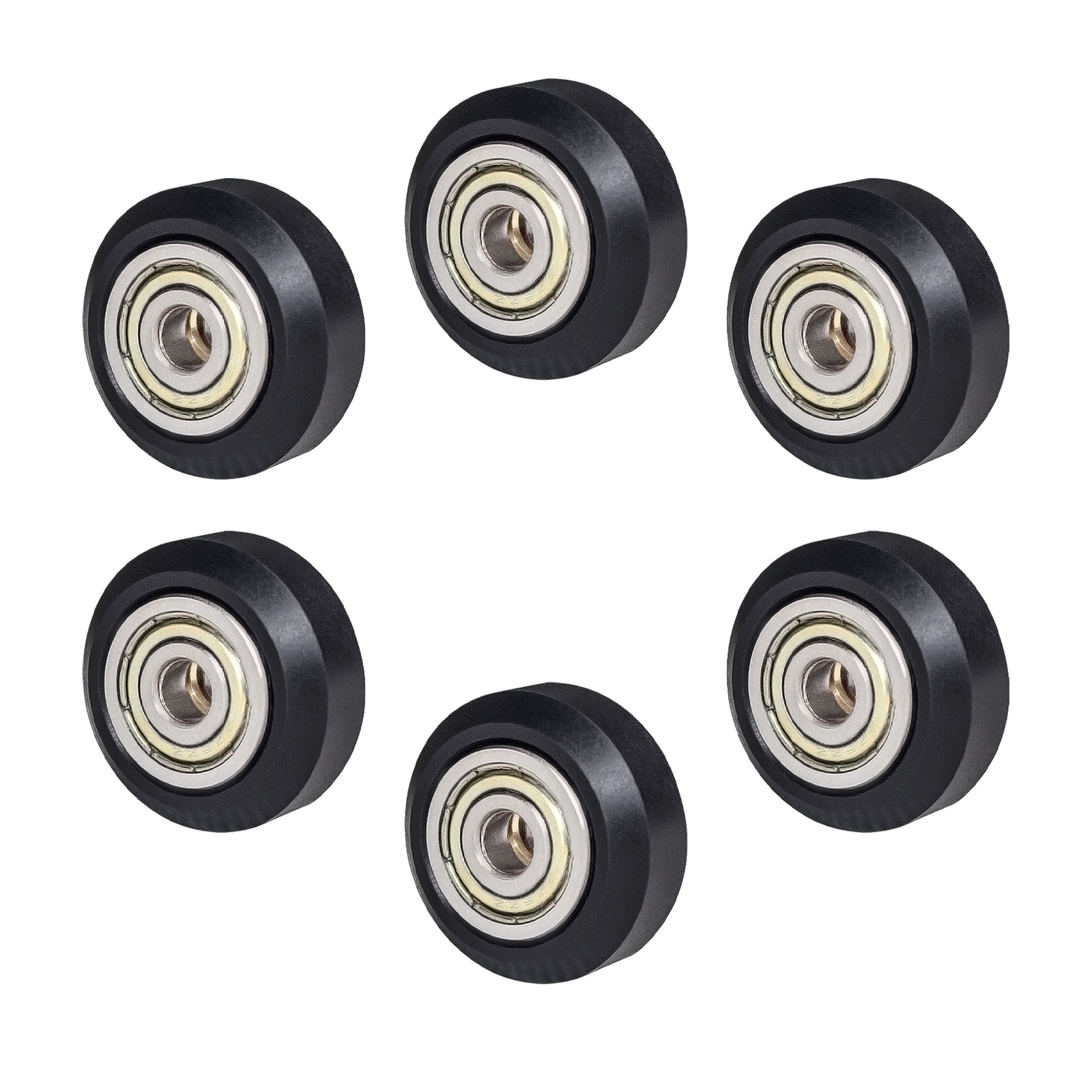 6pcs 3D Printer Parts POM Pulley Wheel 625zz Idler Pulley Gear Passive H3U1