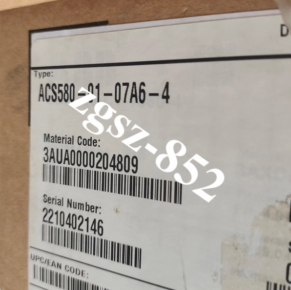 1Pcs ABB INVERTER ACS580-01-07A6-4 Frequency converter New Fast FedEx or DHL