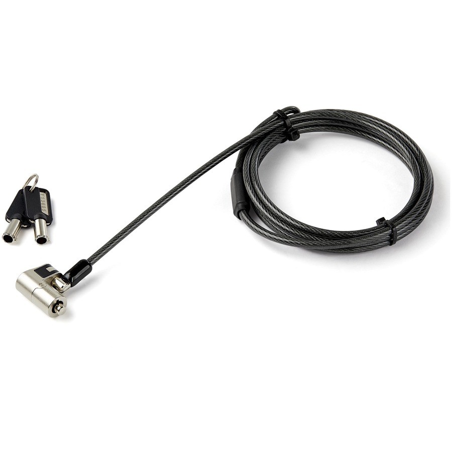 StarTech 3-in-1 Universal Security Cable Lock for Wedge/K-Slot Laptop LTULOCKK