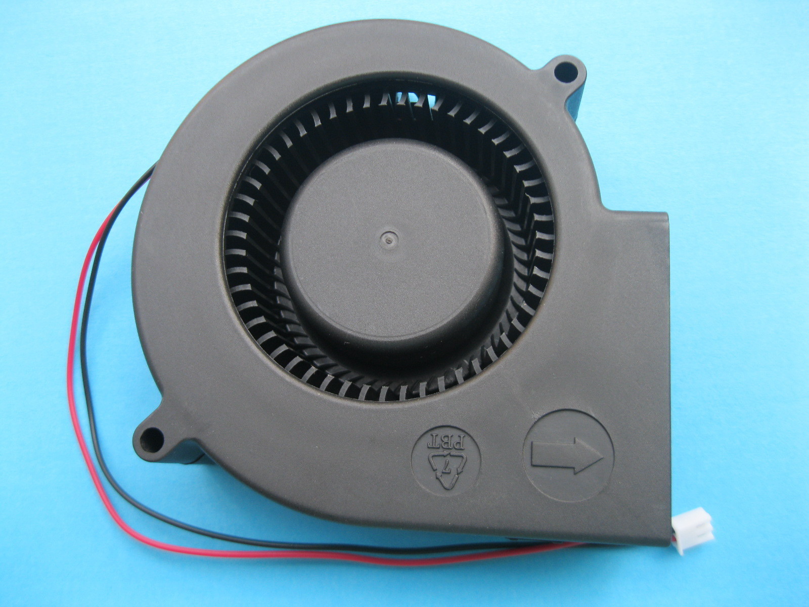 1pcs 9733S Brushless DC Blower Fan 12V 2 Wire Sleeve Bearing New 97x97x33mm 