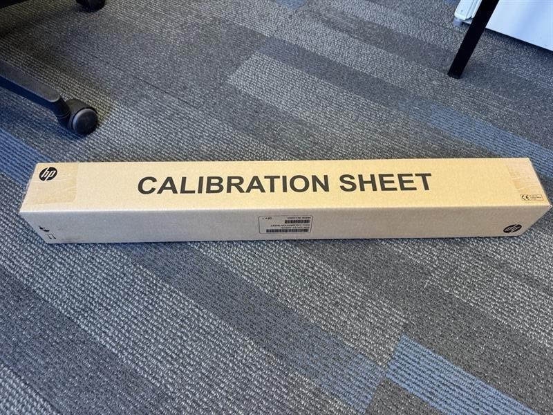 HP DesignJet Scanner Calibration Sheet CN727-60025 Sealed Box