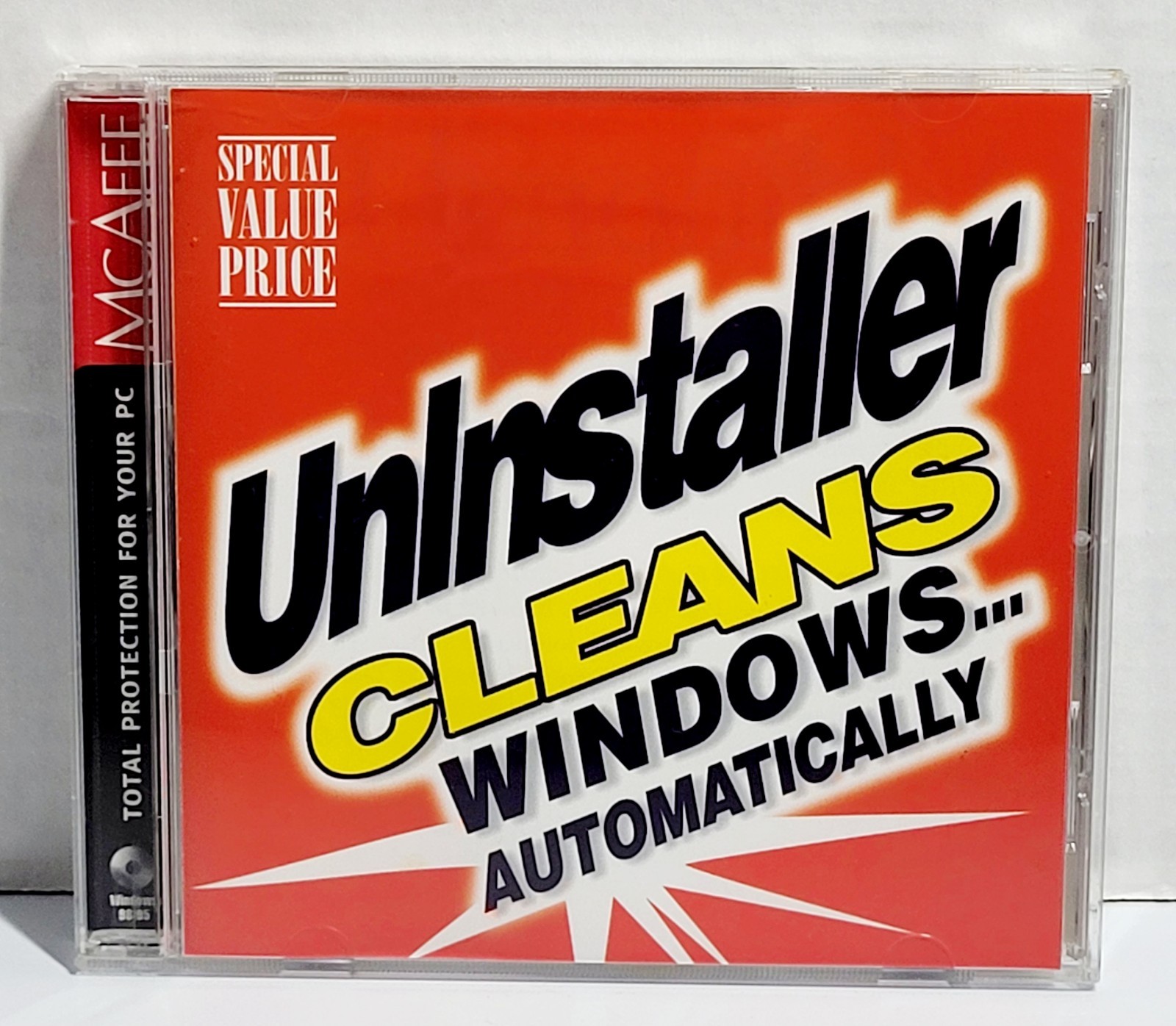 1999 Uninstaller Cleans Windows Automatically 95/98 (PC CD-ROM) Vintage 