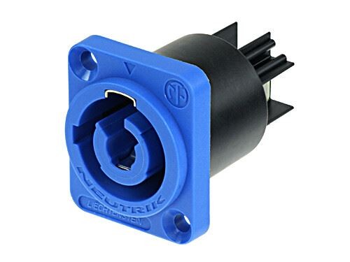 Neutrik NAC3MPA-1 Input Powercon Chassis Panel Mount. 240v, 20 amp Rated