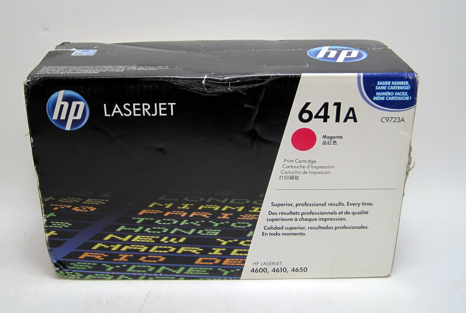 HP C9723A 641A Magenta LaserJet Toner Cartridge NEW