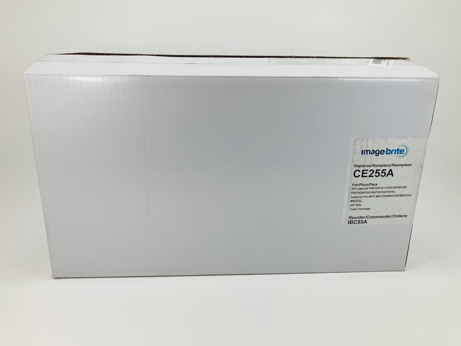Image Brite HP 55A CE255A Black Toner Cartridge Compatible Factory Sealed