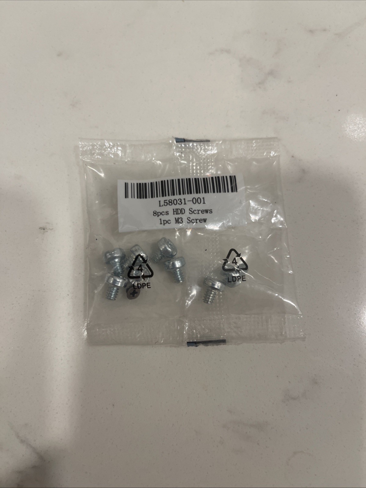 8 Lot HP Torx-8 Screws L58031-001 for PC Motherboard Hard HDD Optical Drive