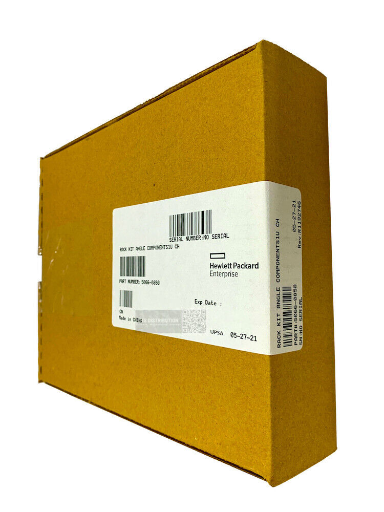 5066-0850 I Genuine New Sealed HPE H3C Switch 1U Angle Rack Mount Accessory Kit