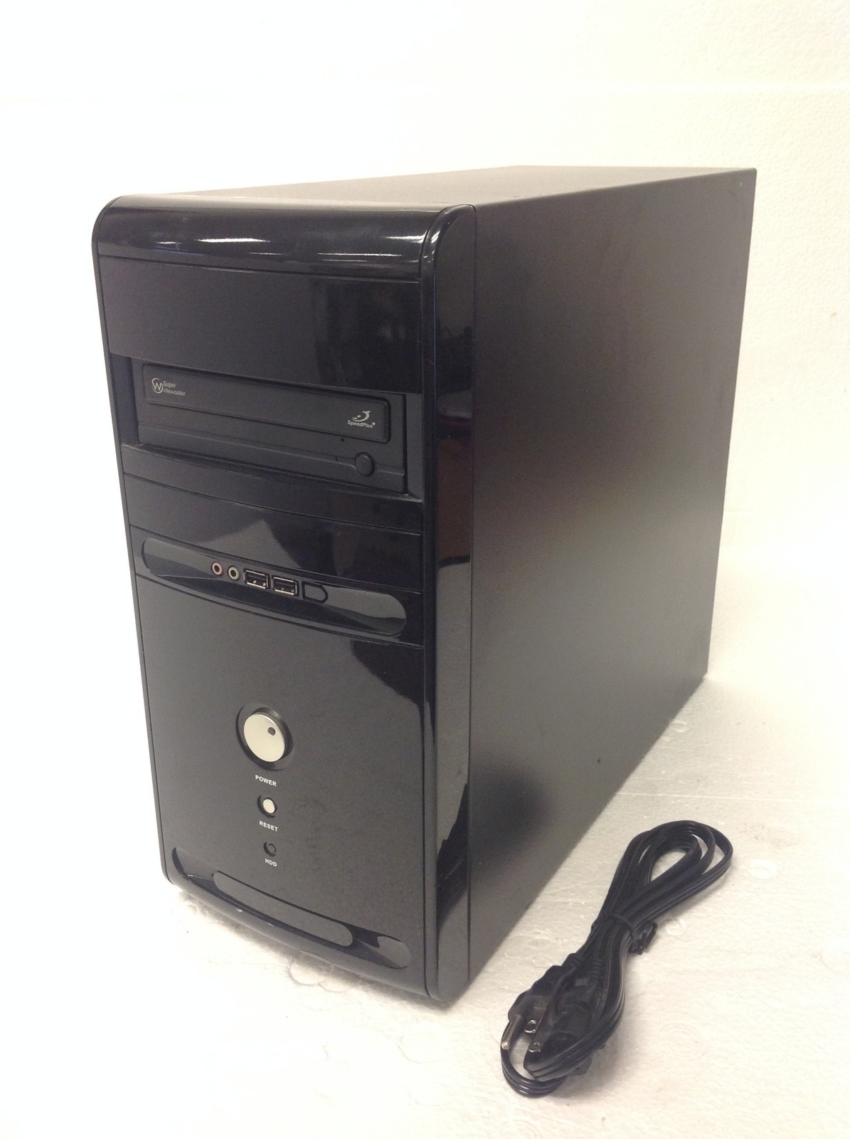 Generic Computer AMD Athlon II X2 240 2.80GHz w/ DVDRW, 4GB RAM, 585W PS, No HDD