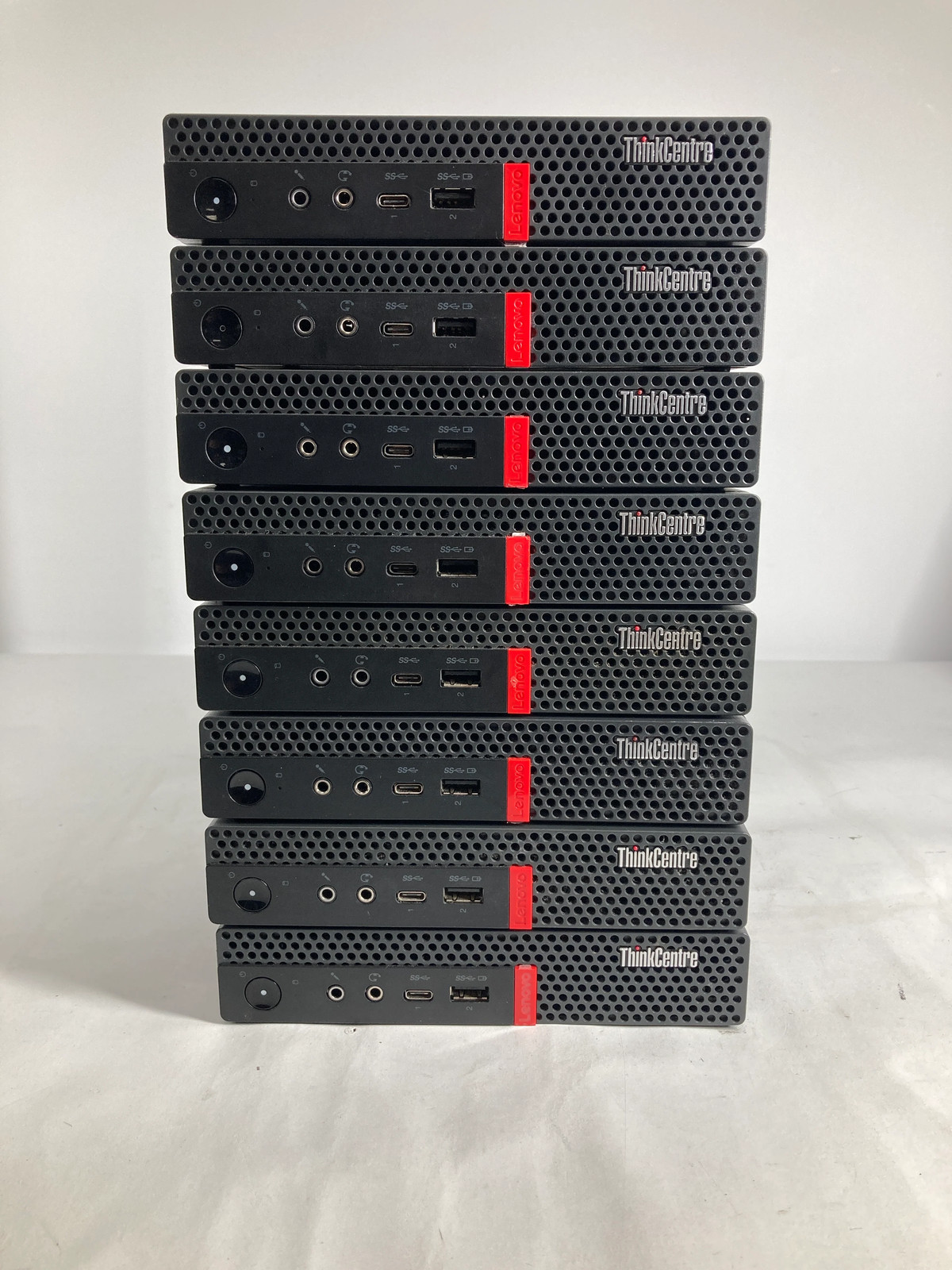 LOT OF 8x Lenovo ThinkCentre M920q Core i5-8500T 2.10GHz 8GB RAM NO SSD NO OS