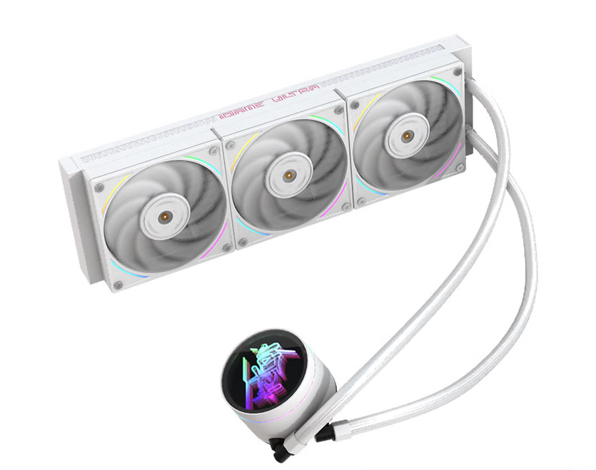 NEW Colorful iGame LQ360 Ultra W White ARGB AIO Liquid CPU Cooler 