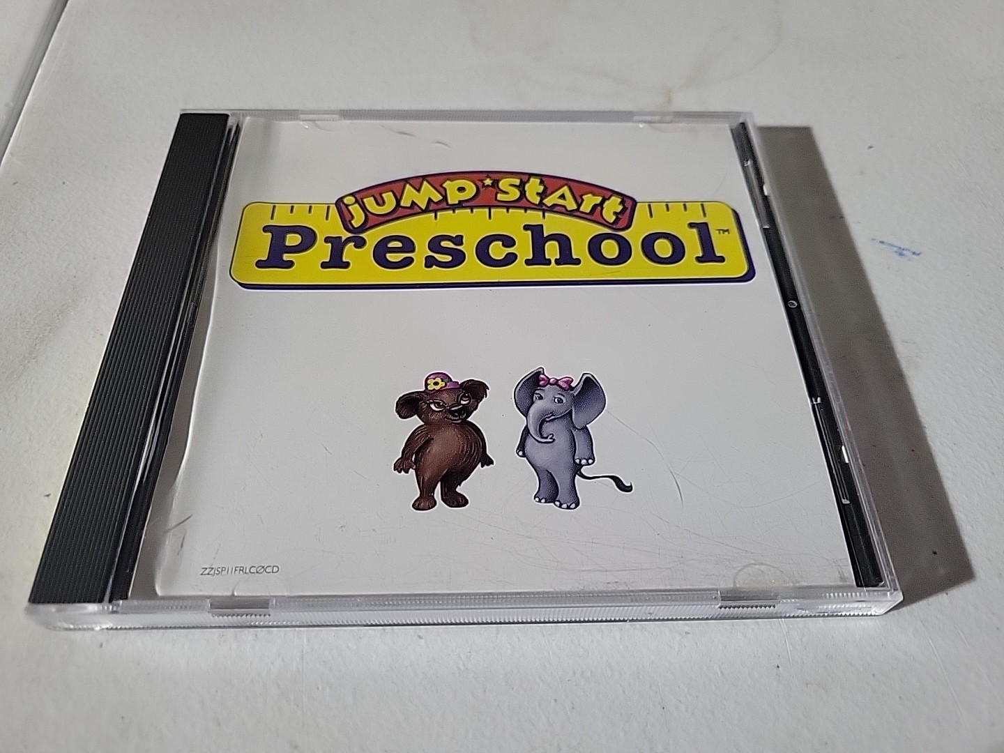 Jump Start Preschool Users Guide [CD-ROM] White Cover RARE - Learning Kids