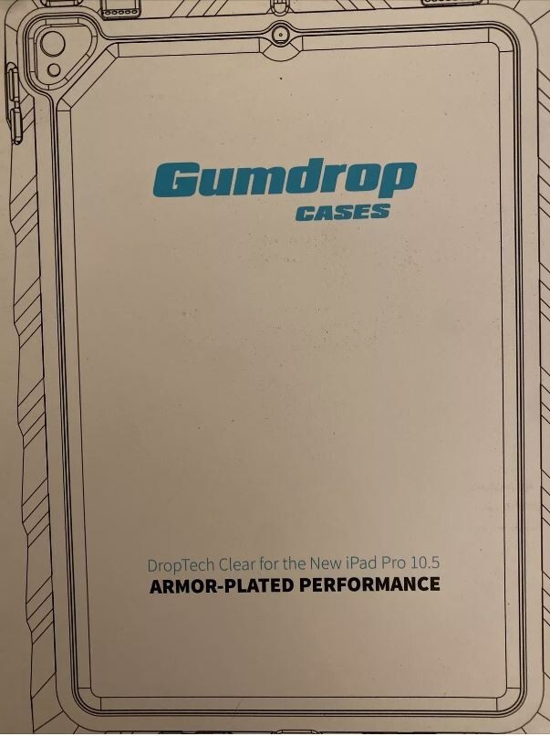 Gumdrop iPad Pro 10.5 Armor Plated CLEAR Case 6th Gen Up Tablet Baby