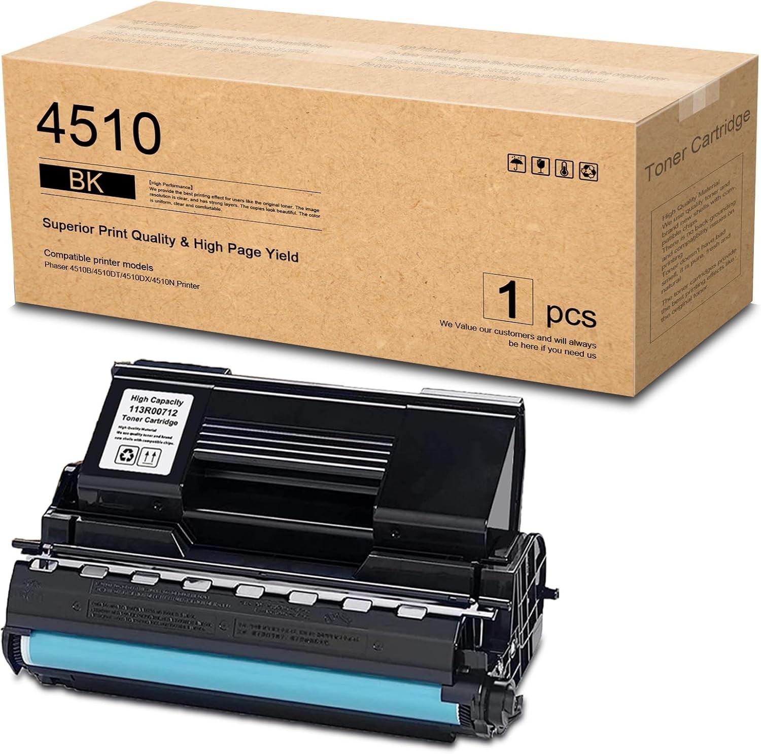 113R00712 High Capacity Toner For Phaser 4510,4510B,4510DT,4510DX,4510N Printers