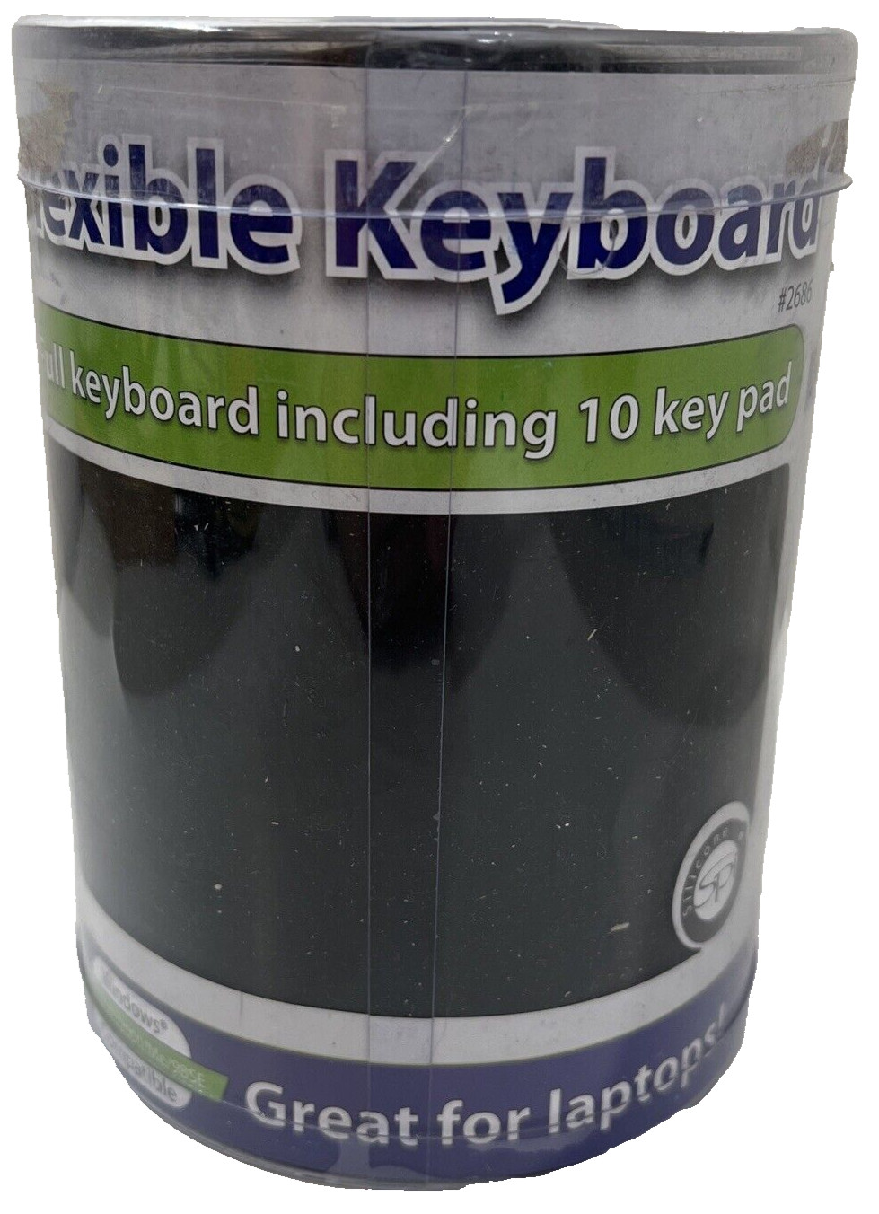 FLEXIBLE KEYBOARD-Full Keyboard+10 Key Pad Manufactured by SPI, Inc