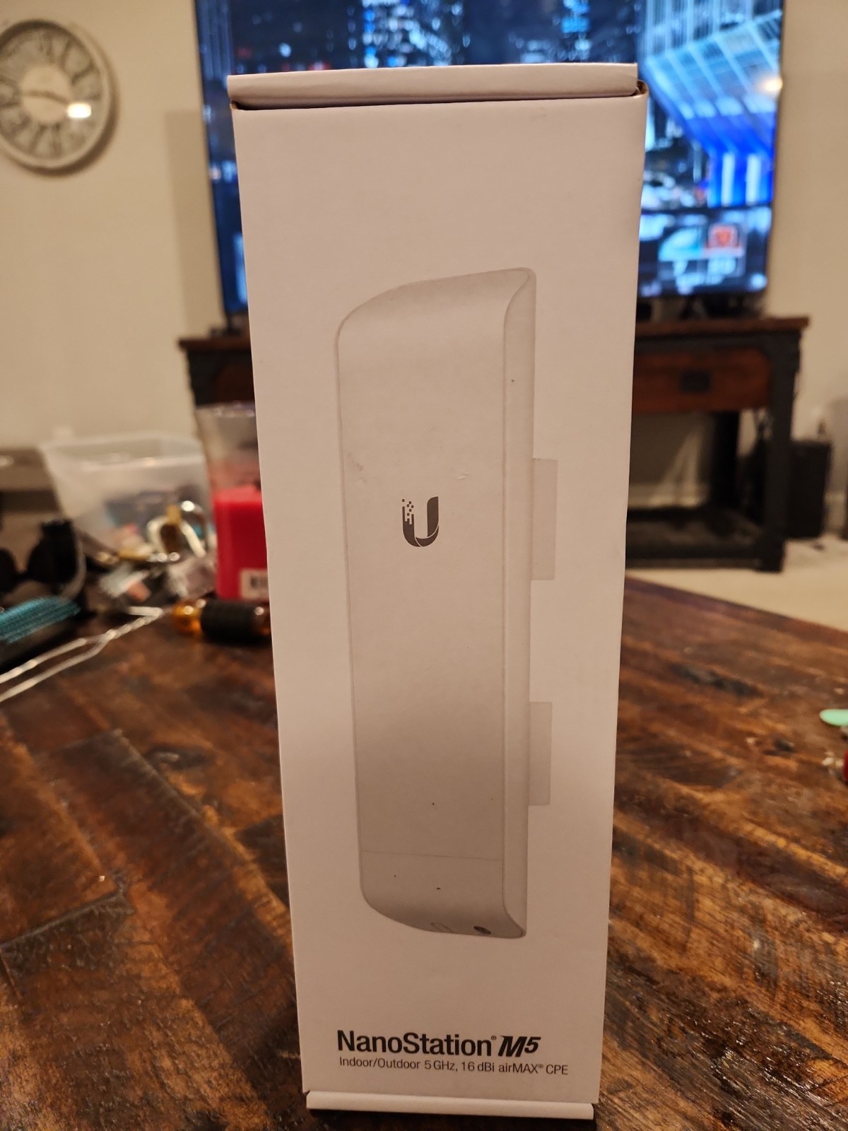Ubiquiti Networks NanoStation M5 AirMax CPE Wireless Indoor Outdoor NSM5 US NEW