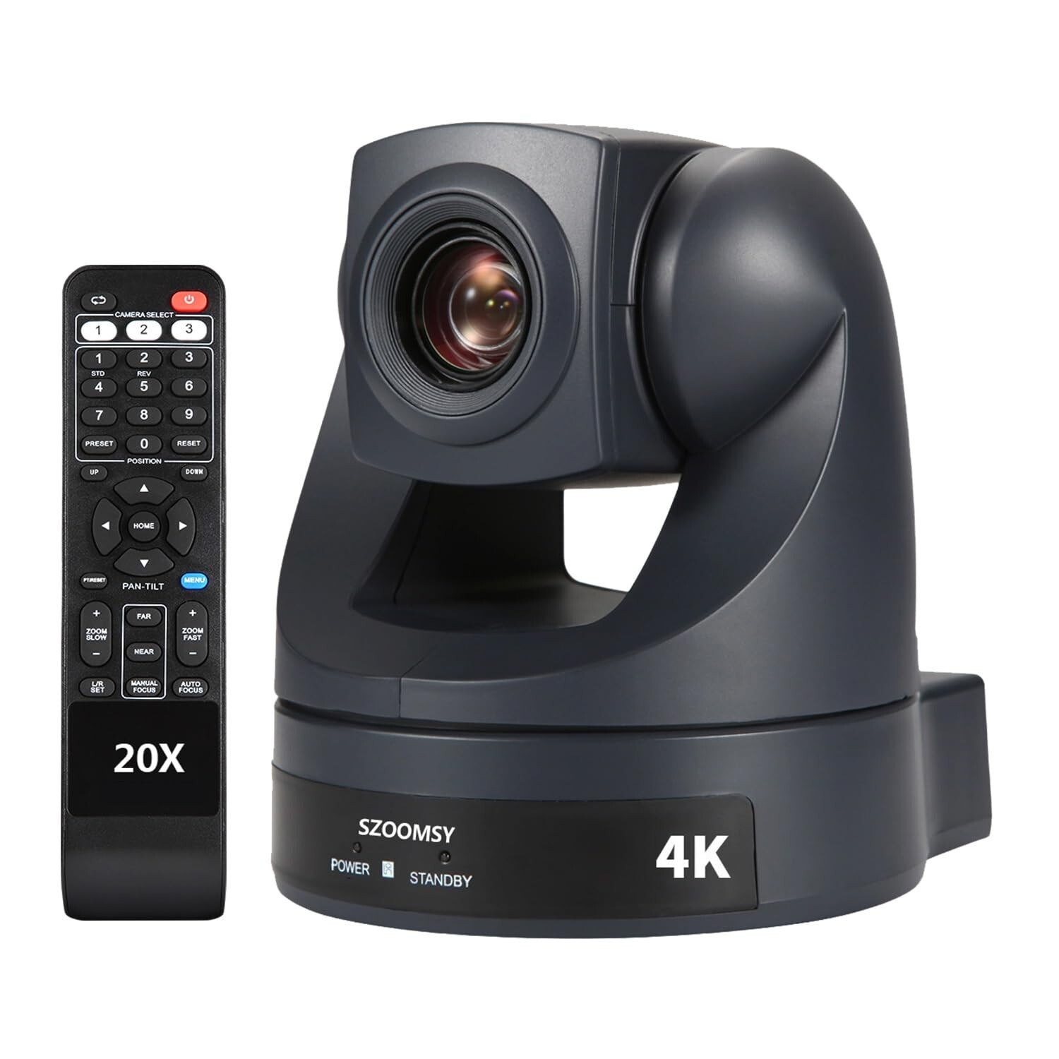 HDMI USB PTZ Camera 20x Optical Zoom USB Support 4K30fps, HDMI Support 1080P ...