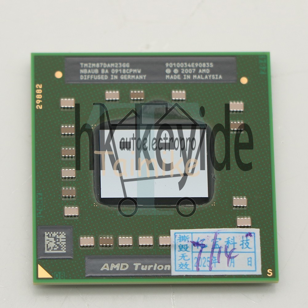 1PC AMD Turion X2 Ultra ZM-87 Processor 2.4 GHz TMZM87DAM23GG Socket S1 CPU 35W