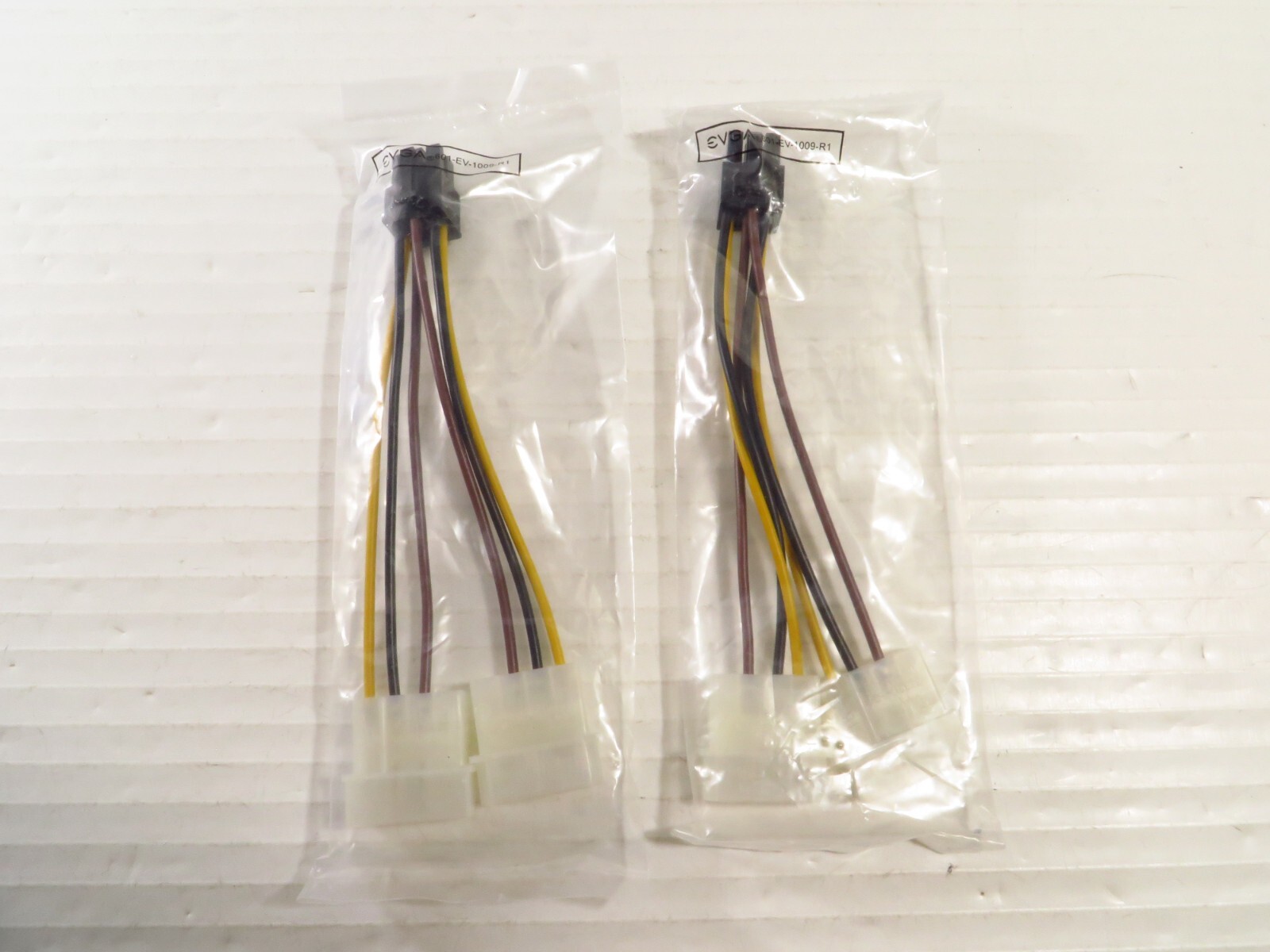 EVGA 6-Pin to Splittera 3-Pin Power Cable 601-EV-1009-R1, Lot of 2, New
